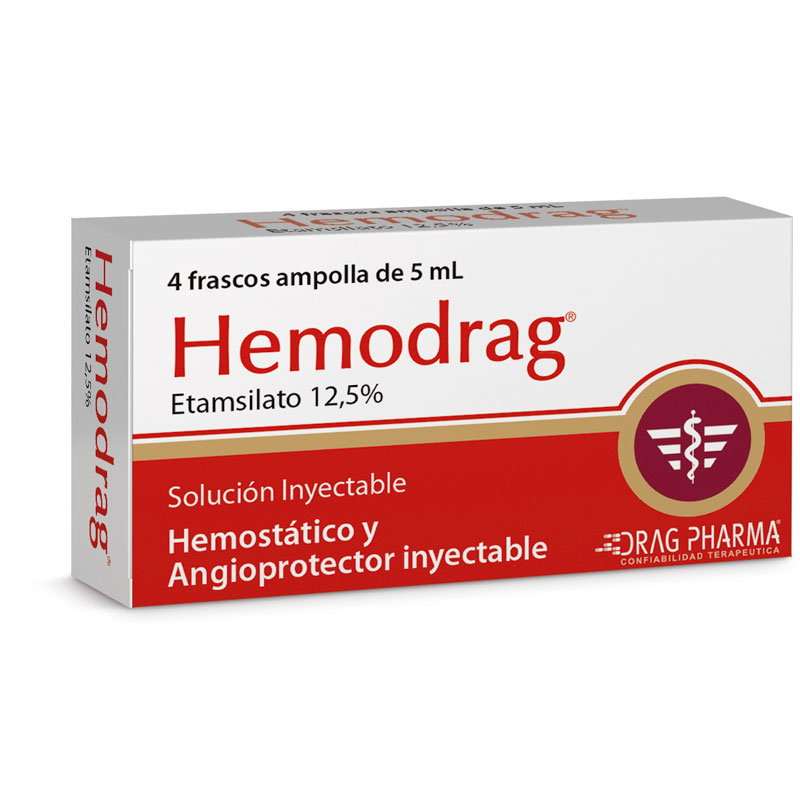 HEMODRAG  X 4 AMPOLLA